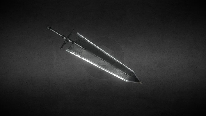 Asta's Demon-Slayer sword (Black Clover) 3D Model