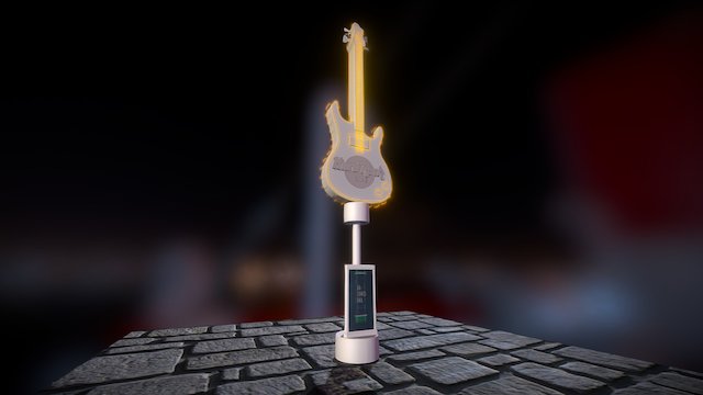WaWa_Hard_Rock_Cafe_Normals 3D Model