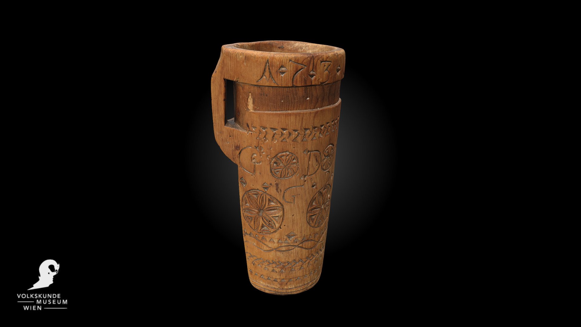 Wetzsteinkumpf ÖMV 32.804 — Sketchfab embed 3D viewer