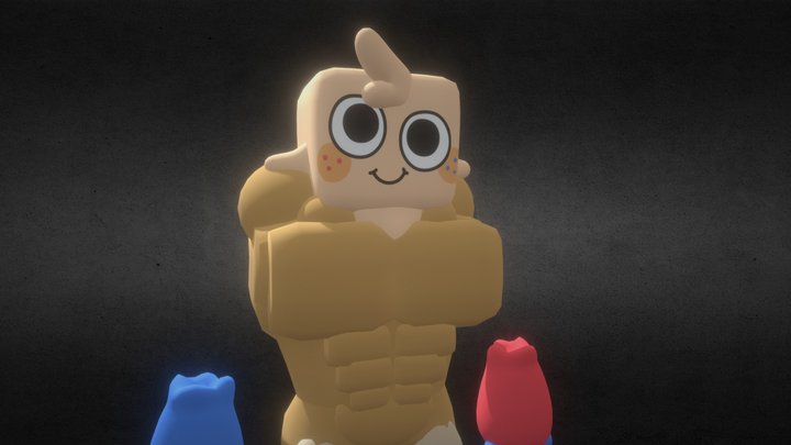 Buff goob 3D Model
