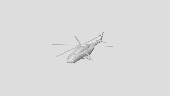 Police Helicopter – Modelo 3D gratuito STL
