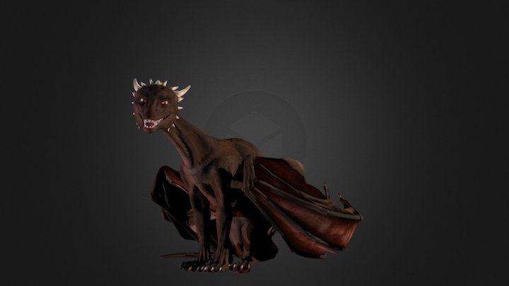 Dragon V2 3D Model