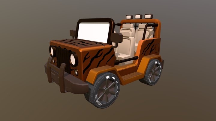 Explorer Vehicle 3D Model