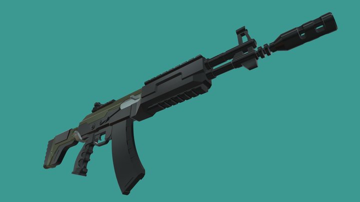 Ak12 3D Model