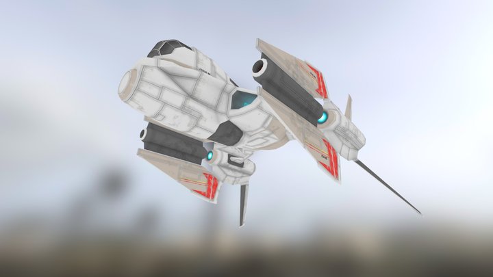 space ship 3D Model