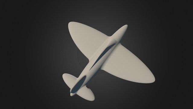SA - Plane 3D Model