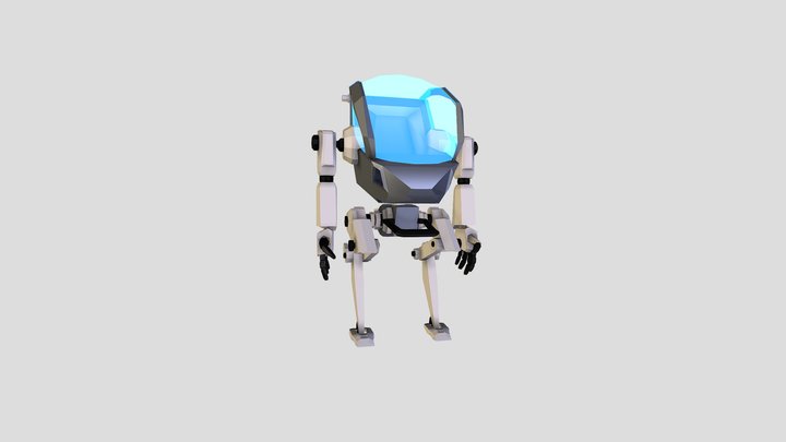 blue bot 3D Model