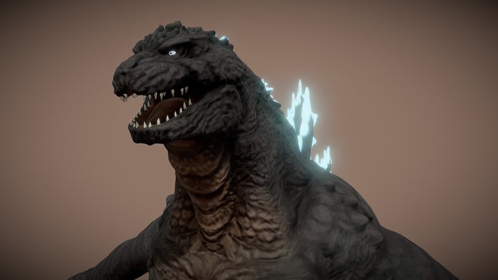 JJJ's RideGoji (from "Godzilla the Ride") 3D Model