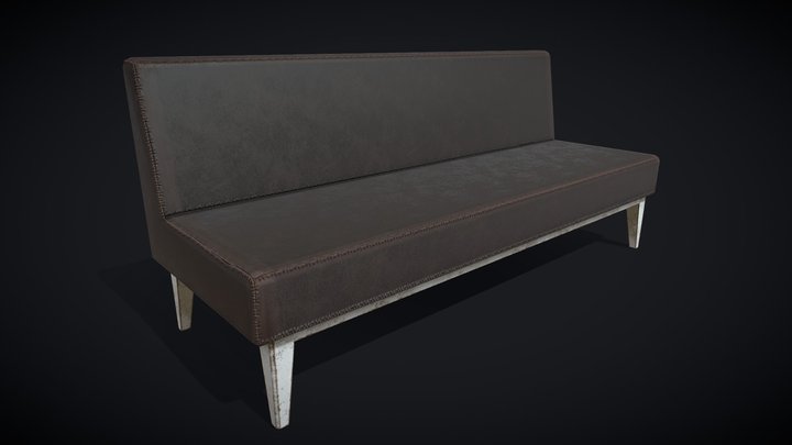 Office sofa waiting room - 4MB – Modelo 3D gratuito STL