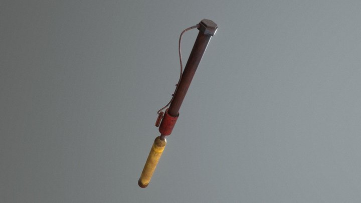 Post Apocalyptic Handle 3D Model