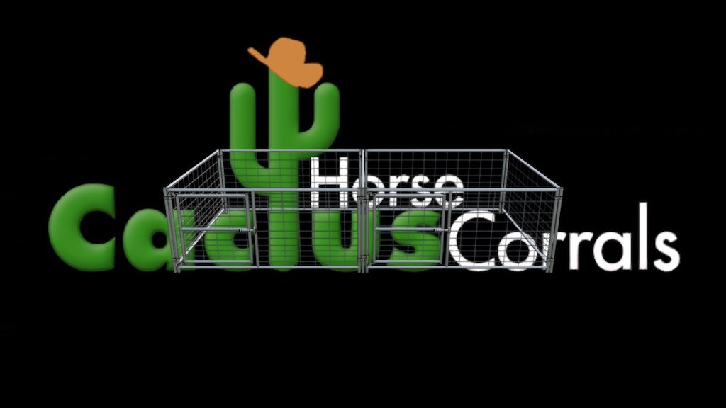 HPC4688X2 Dual 8x8 Hog Pens — Sketchfab embed 3D viewer