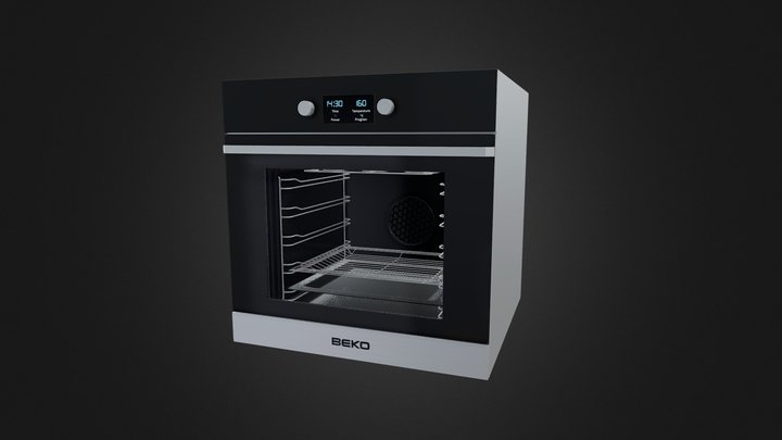 Beko Oven 3D Model