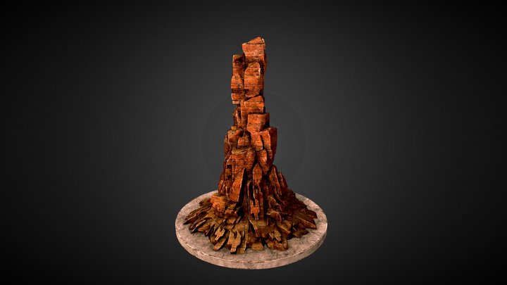 Canyon Rock 3D Model