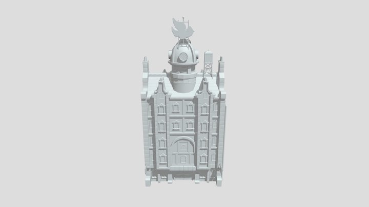 Steampunk Building: Modular Kit Project 3D Model