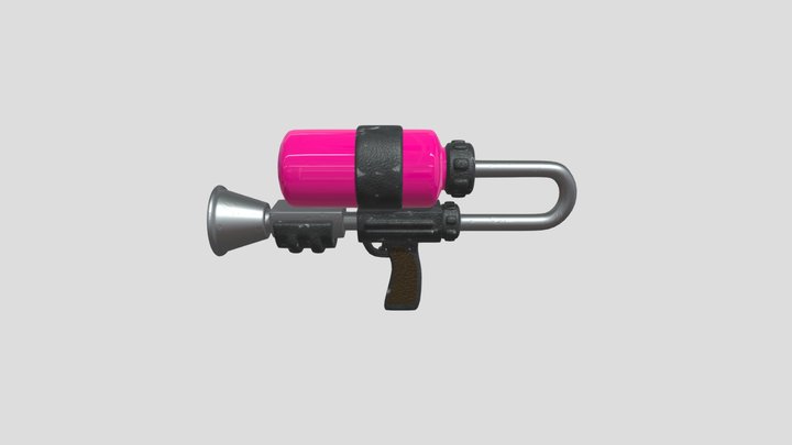 Splatoon 2 Octoshot 3D Model
