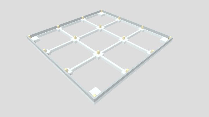 CIMENTACIÓN 3D Model