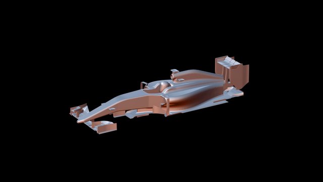 F1 Car Baseline 3D Model