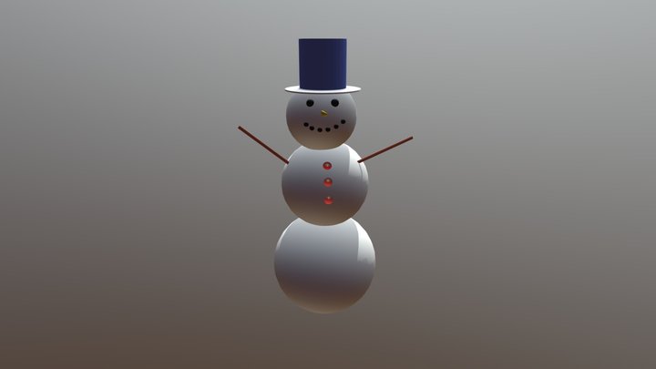 Snowman 1740012 3D Model
