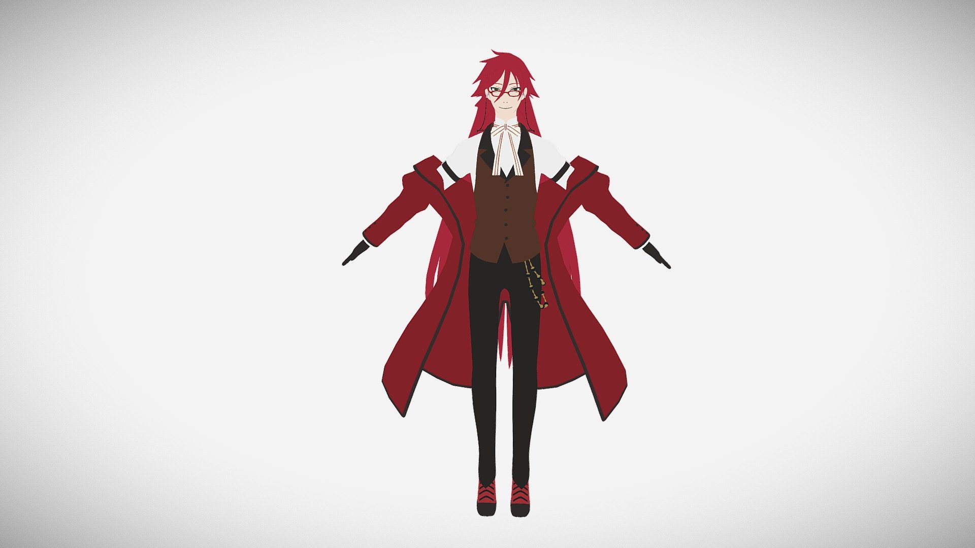 Kuroshitsuji - Grelle Sutcliff - 3D model by DEADSnAke [7a4556b ...
