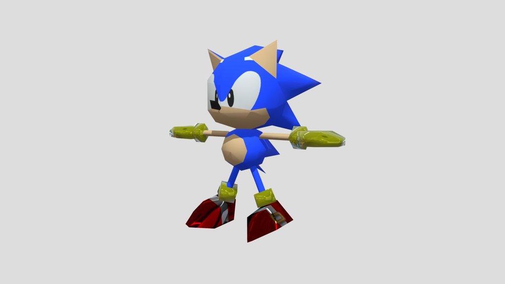 stylized classic sonic