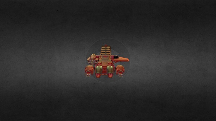 Drake Caterpillar 3D Model