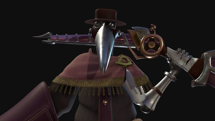 Doctor : Artstation challenges 3D Model