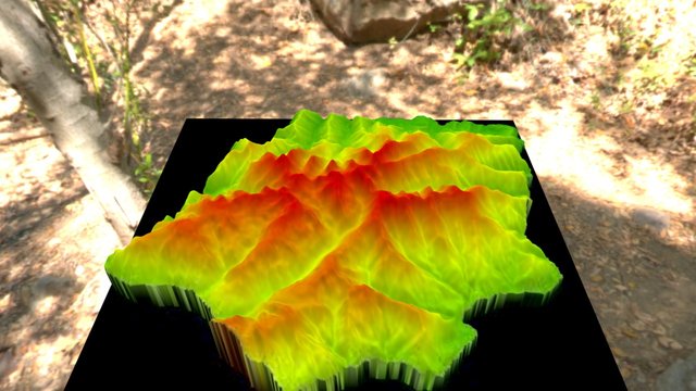 Masivul Retezat si Masivul Piule (Retezatul Mic) 3D Model