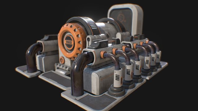 Thorium PowerGenerator 3D Model