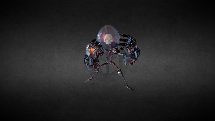 Calabera 3D 3D Model