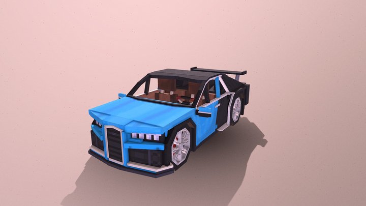 Buggati Chiron 3D Model