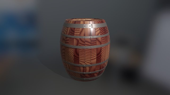 Barrel 3D Model