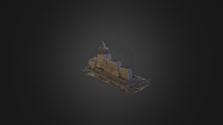 Plac Waryńskiego 3d Triangulated Mesh 3D Model