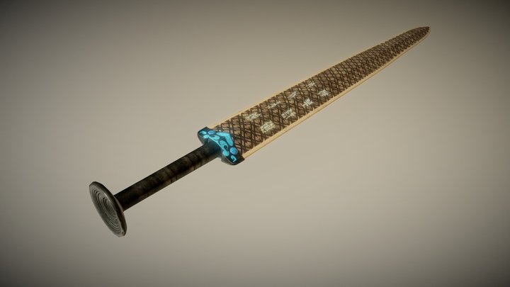 越王勾踐劍 3D Model