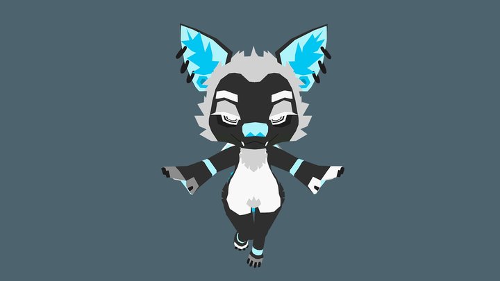 Ombré 3D Model