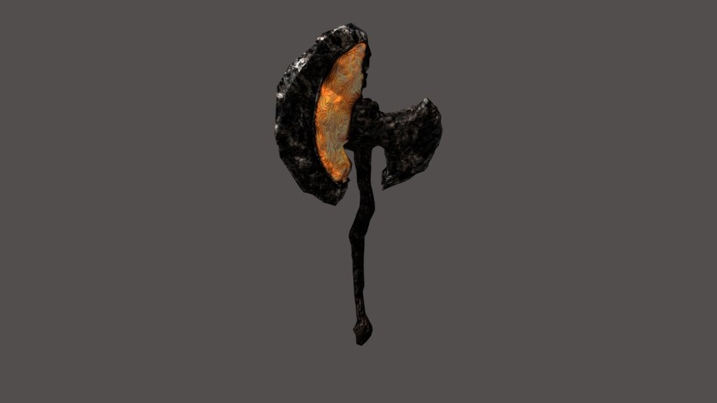 Dragon King Greataxe 3D model by FunkyGandalfCat [7a4cb84] Sketchfab