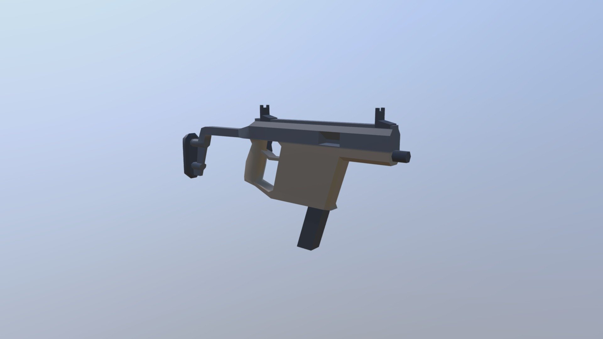 Kriss Vector - low poly