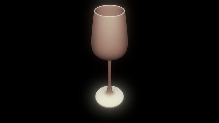 wine glass of high end 3D Model