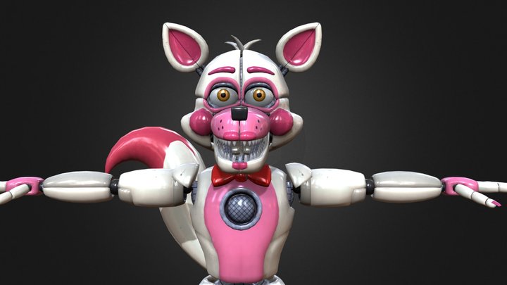 funtime foxy ar Fnaf 3D Model