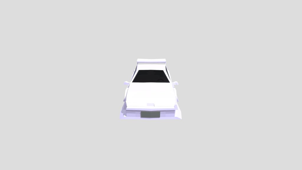 low poly phonk car