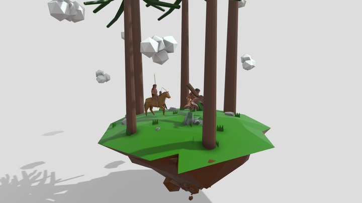 Marichiweu (Character Design Wallmapu) 3D Model