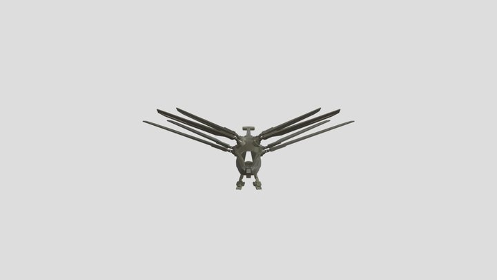 Ornithopter 3D Model