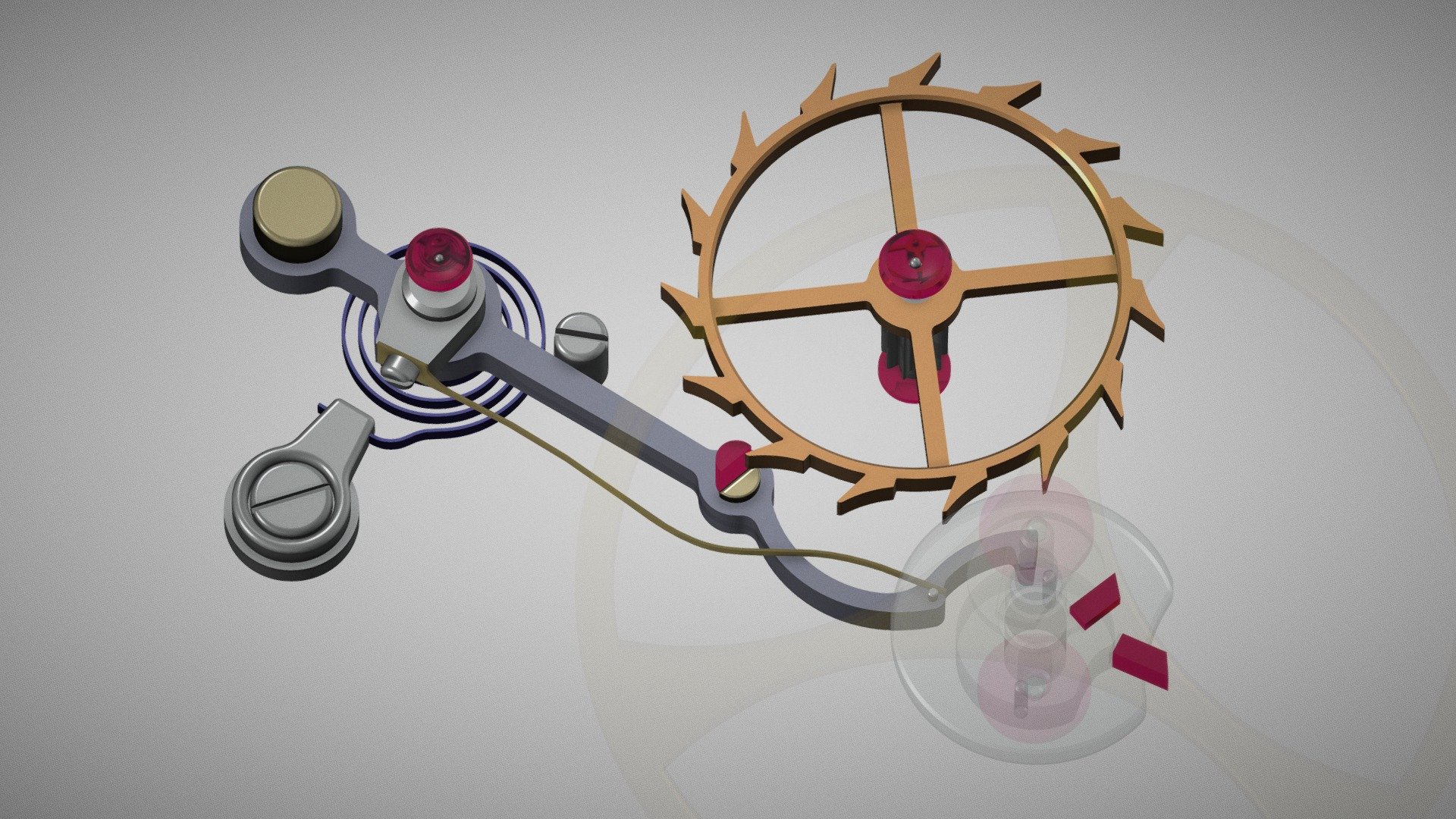 Detent escapement discount