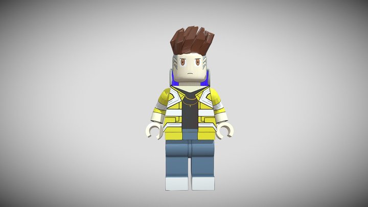 David_Martinez(Lego) 3D Model