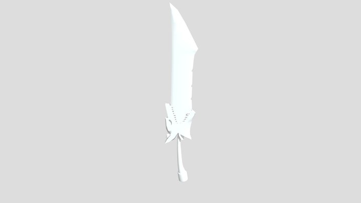 Dragonheadonsword 3D Model