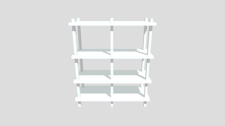 Scary Baboon Shelf 3D Model
