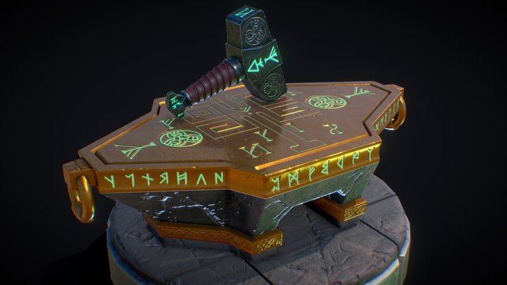 Stylized-pbr 3D models - Sketchfab
