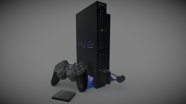 Sony Playstation 2 3D Model