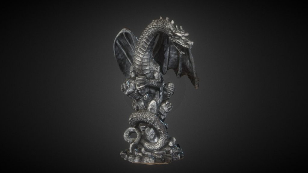 Dragon - 3D model by Łukasz Wasik (@lukasz.wasik512) [7a50f31] - Sketchfab