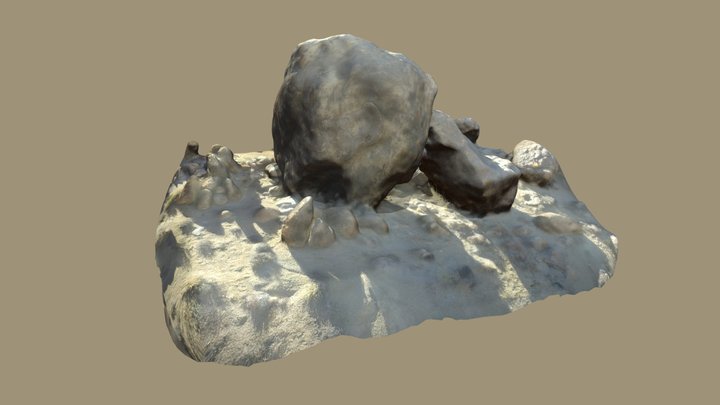 Boulders in Alabama Hills 3D Model