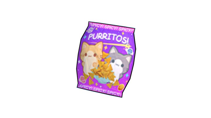 Purritos 3D Model